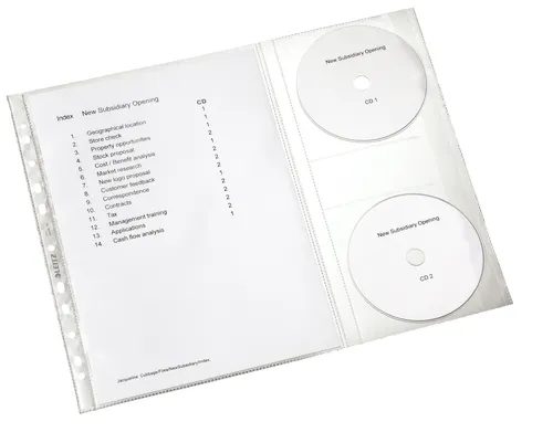 Image Leitz Premium A4 CD Pocket