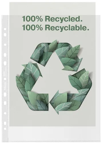 Image Esselte A4 MAXI Recycled Sheet Protector