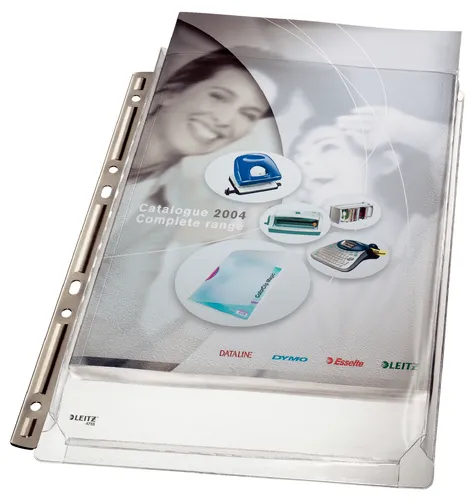 Image Leitz Premium A4 Expanding Pocket with Metal Filing Strip