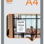 Nobo Self-adhesive Magnetic Poster Frame A4