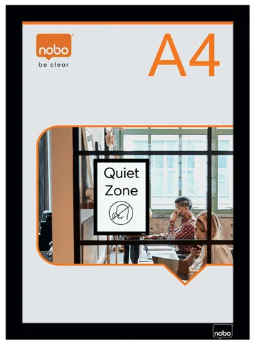 Compare Nobo Self-adhesive Magnetic Poster Frame A4 with Nobo Self-adhesive Magnetic Poster Frame A4