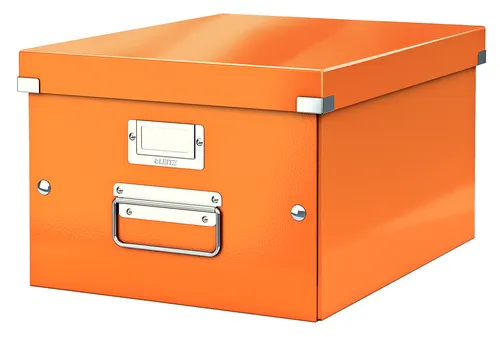 Compare Leitz Click & Store Medium File Storage Box with Leitz Plus File Storage Box Polystyrene Red