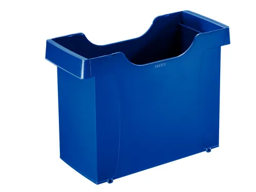 Compare Leitz Plus File Storage Box Polystyrene Blue with Leitz Plus File Storage Box Polystyrene Red