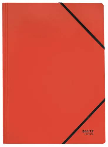 Compare Leitz Recycled Card Folder with Elastic Bands with Amazon Basics 1/3-Cut Manila Letter Folders 100-Pack