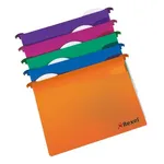 Rexel Multifile Extra Foolscap Suspension File, 15mm, Assorted (10 Pack)