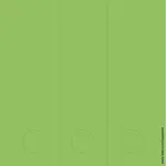 Leitz 16870055 Self-Adhesive Rectangle Labels, Green, 75 pcs
