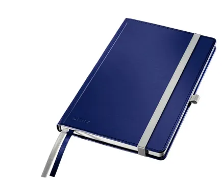 Image Esselte Leitz Style A5 Writing Notebook, 80 Sheets, Blue