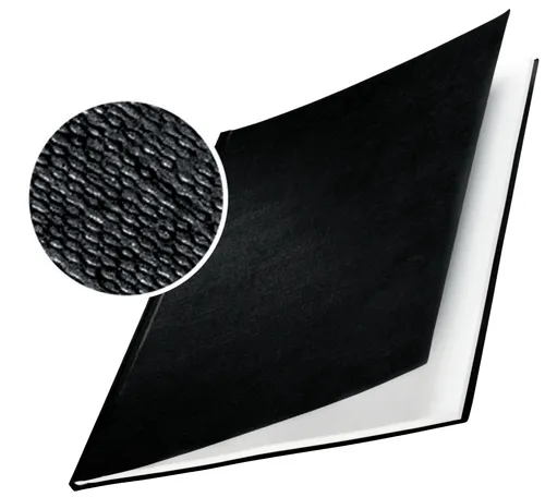 Compare GBC Recycled A4 Binding Covers, Brown (100 pcs) with Leitz impressBIND Hard Linen Thermal Binding Covers (14mm Spine)