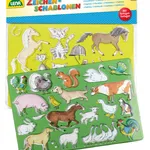 Lena Stencils: Horses & Cats