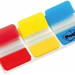 3M Post-it Index Flags, 25mm Strong, 66 Tabs, 3 Colors (686-RYB)