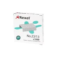 Compare Rexel Staples No. 23/13, Pack of 1000 with Rexel Omnipress Staples, Capacity 30 Sheets
