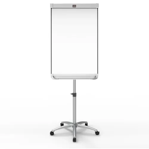 Compare Nobo Essence Tripod Melamine Whiteboard Easel with Nobo Prestige Enamel Mobile Magnetic Flipchart Easel with Connex