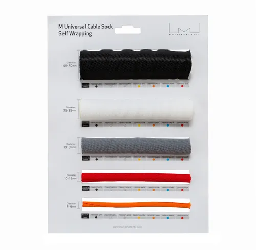 Compare Multibrackets M Cable Sock Display (50-pack) with Nobo Modular Display System - Upright Stand & Base