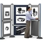 Nobo Modular Display System - Upright Stand & Base