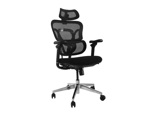 Image Equip Ergonomic Office Chair with Headrest and Armrests