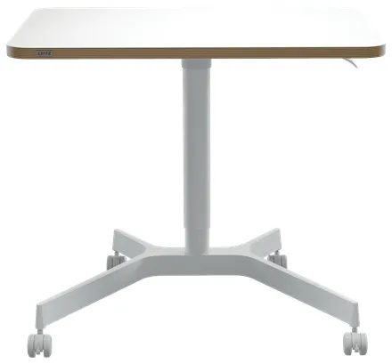 Compare Leitz Ergo Small Sit-Stand Desk with Techly ICA-TB-TPM-3 Standing Desk, Black