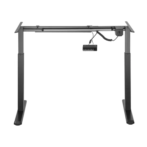 Image AISENS DF01B-079 standing desk frame Electric 2 leg(s) Black
