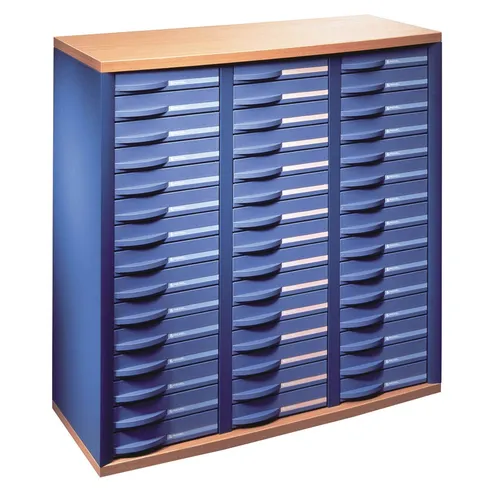 Compare Esselte Filing Cabinet for A4 Suspension Files, 2 Drawers with Rexel Stratis Filing Cabinet 45x55mm, 3 Columns