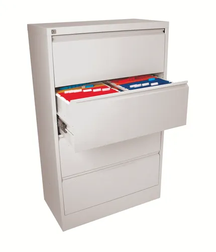 Compare Esselte Filing Cabinet for A4 Suspension Files, 2 Drawers with Esselte Side Filer Cabinet for A4 Suspension Files, 4 Drawers
