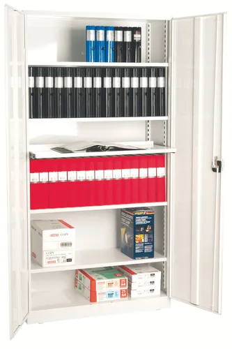 Compare Esselte Filing Cabinet for A4 Suspension Files, 2 Drawers with Esselte Storage Cabinet, 4 Shelves