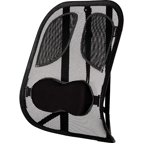 Compare Fellowes Professional Mesh Office Chair Back Support - Ergonomic & Easy Attach with Fellowes Professional Ultimate Office Chair Back Support - Ergonomic & Antibacterial
