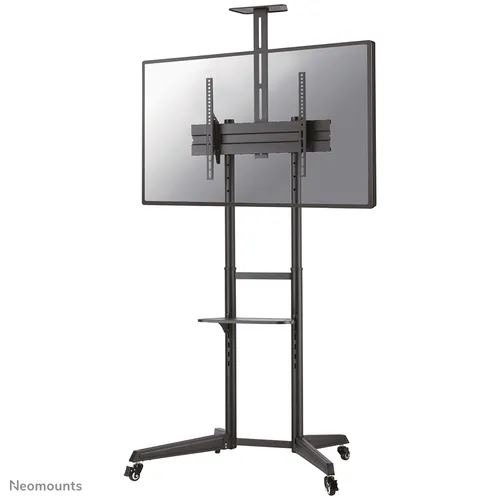 Compare Neomounts FL50-550BL1 TV Trolley 37-70" with Neomounts FL55-975BL1 TV Trolley 75-115" - Motorised
