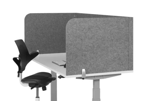 Image BakkerElkhuizen BE Safety Screen U Light grey