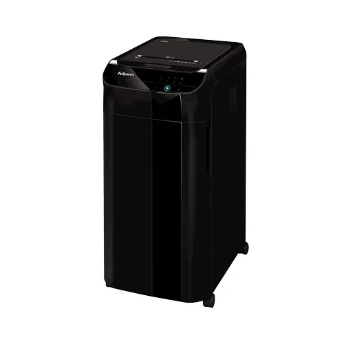 Image Fellowes AutoMax 350C 350-Sheet Auto-Feed Cross-Cut Paper Shredder with 68L Bin, P4 High Security