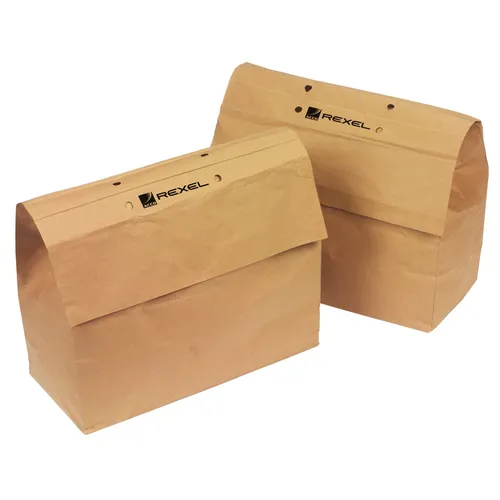 Image Rexel Auto+ 750X Recyclable Shredder Waste Sacks, 115L (50 Pack)