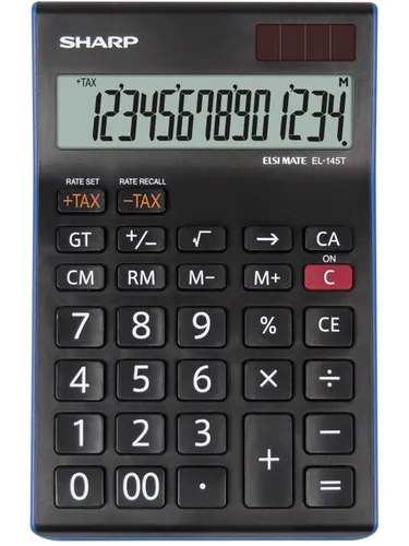 Image Sharp EL-145T Desktop Financial Calculator - Black