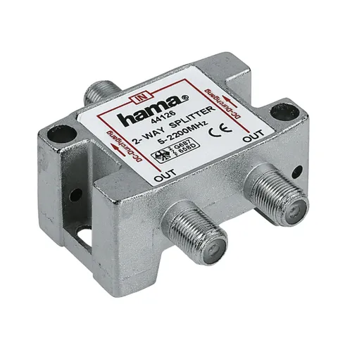 Compare Hama 00116016 Coaxial Connector 75 Ohm with Hama 75122496 Coaxial Connector (F-Type, Male to Male)