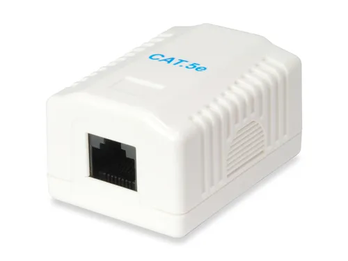 Image Equip Cat.5e 1-Port Surface Mount Box