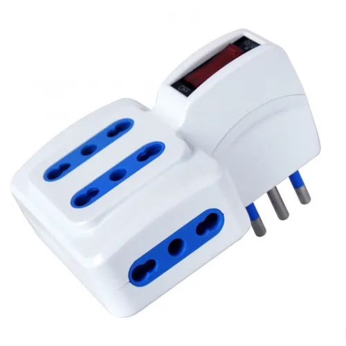 Image Techly Power Plug Adapter IUPS-PCP-4ISP10 - Universal Socket, 10A Rated Current, 250V AC Input