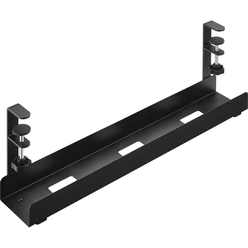 این‌لاین Under-Table Cable Management Rail with Screw Clamps, Black