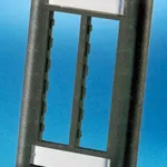 Legrand TracJack Faceplate, Keystone Accessory, Plastic, White