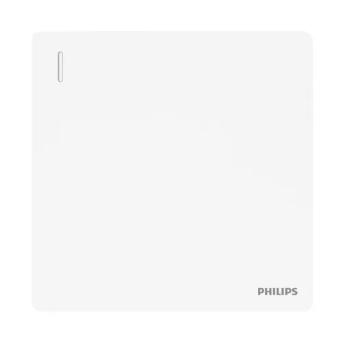 Philips White Polycarbonate Light Switch (Model 6947939152360)