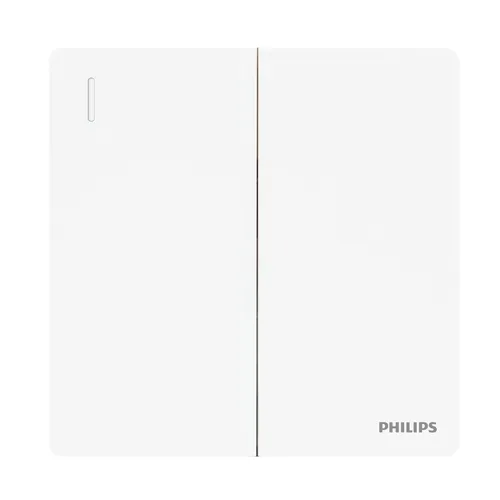 Image Philips White Polycarbonate (PC) Light Switch - Model 6947939152421