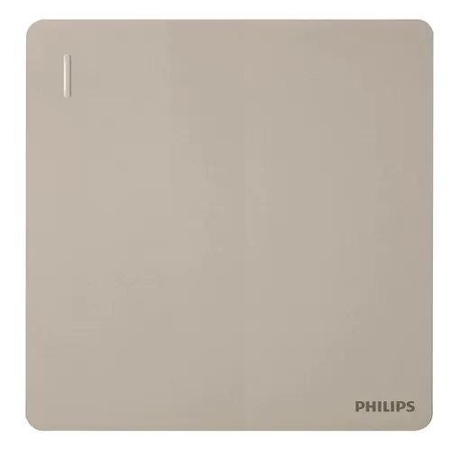Image Philips 6947939153329 Champagne Gold Polycarbonate Light Switch