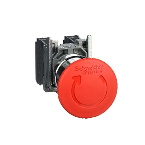 Image Schneider Electric XB4 Series Push Button, Standard Actuator, Black