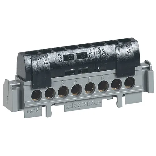 Image Legrand 092790 Grounding Hardware - Metal & Plastic, Black/Grey