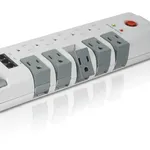 Philips SPP3113WB Surge Protector, 10 Outlets, Rotating, White