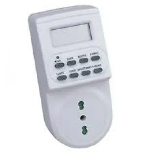 Image Techly IPW-ADP-TM Digital Socket Timer 10/16A, Daily/Weekly Programming