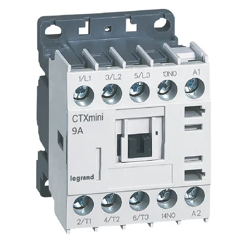 Image Legrand 417020 Auxiliary Contact - 1 NO + 1 NC, 230/400V AC/DC