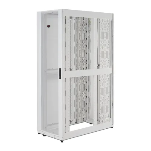 Image APC NetShelter SX 48U Floor White Power Rack Enclosure