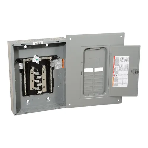 Image Schneider Electric HOM1224L125PC Electrical Distribution Board - 12-Space, 24-Circuit, 125A Main Breaker