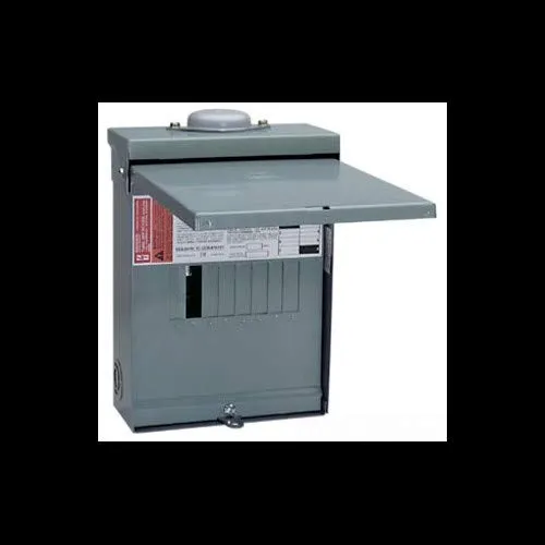 Schneider Electric QO612L100RB 6-Space, 12-Circuit, 100-Amp Main Breaker Load Center