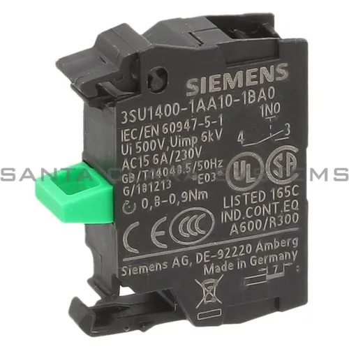 Image Siemens 3SU14002AA101BA0 Electrical Enclosure Connection