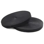 StarTech.com 100ft (30.5m) Black Hook and Loop Roll Reusable Cable Ties