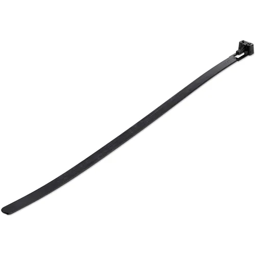 StarTech.com 10" (25cm) Reusable Hook and Loop Cable Ties (7mm Wide) - 50 Pack