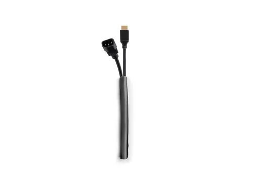 Multibrackets M Universal Self-Wrapping Cable Sock, 10mm Diameter, Black, 25m Length